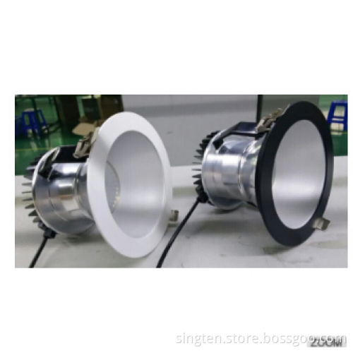 2017 New design high CRI dimmable anti-glare led downlight 50w